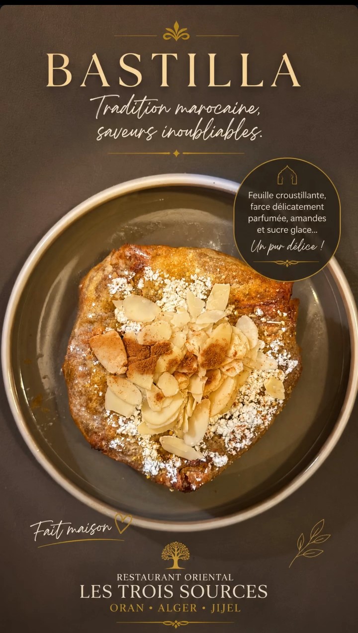 Bastilla poulet aux amandes