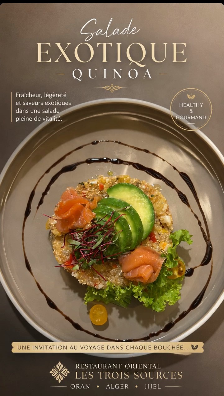 Salade exotique quinoa